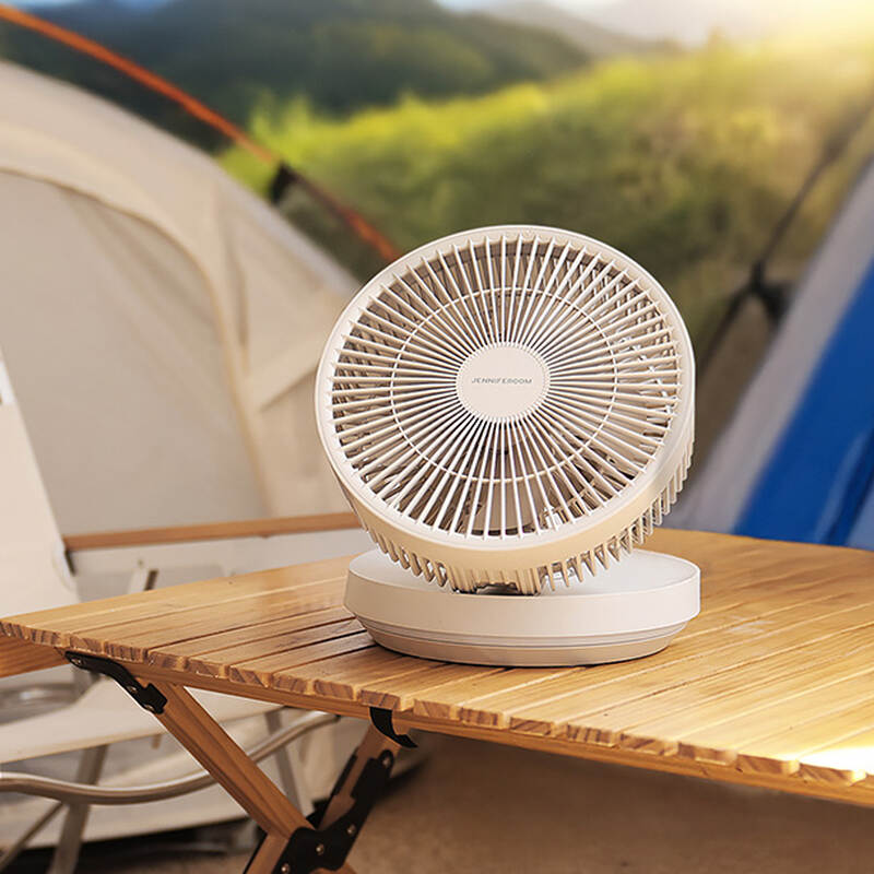 [Pre-Order] Jenniferoom Foldable fan 8W, 8000mAh - Oatmeal color JRL-FF085COM, , large image number null
