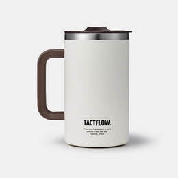 B&igrave;nh giữ nhiệt Mug TACTFLOW &ndash; 700ml &ndash; Trắng &ndash; TFB201WHITE
