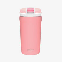 Bình giữ nhiệt LocknLock Dual one touch tumbler 430ml Màu hồng - LHC3282PIK