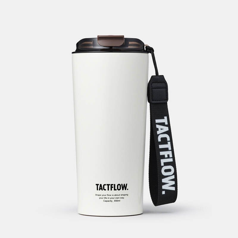 B&igrave;nh giữ nhiệt Ceramic TACTFLOW &ndash; 650ml &ndash; Trắng &ndash; TFB501WHITE, , large image number null