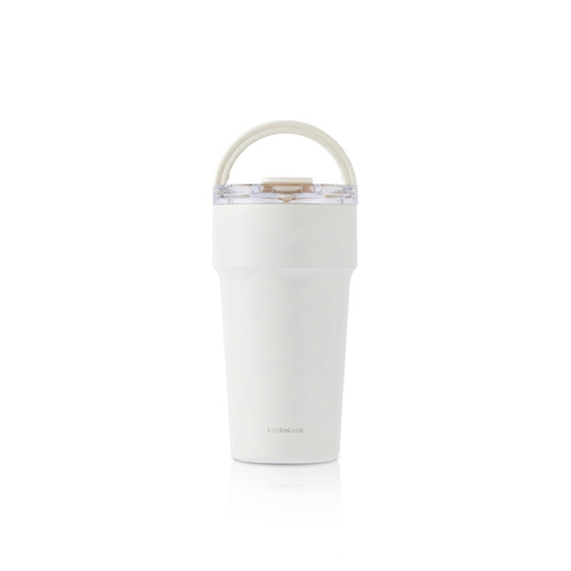 Ly Giữ Nhiệt LocknLock 710ml Thép Phủ Sứ, Có Ống Hút 3 màu - LHC4416 image number null