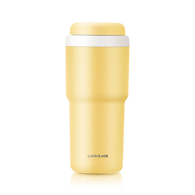 Bình Giữ Nhiệt LocknLock Daily Macaron Tumbler 480Ml - 6 Màu (Xanh, Tím, Hồng, Vàng, Ngà SH1, Ngà SH2) LHC3292 image number null