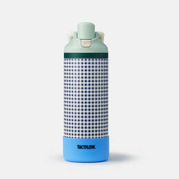 B&igrave;nh giữ nhiệt Flip TACTFLOW &ndash; 730ml &ndash; Caro navy đậm &ndash; TFB110MIDNIGHTCHK