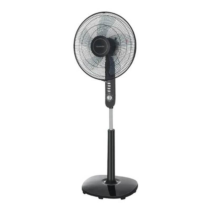 Quạt đứng Toshiba 5 c&aacute;nh m&agrave;u đen F-LSA10(K)VN, , large image number null