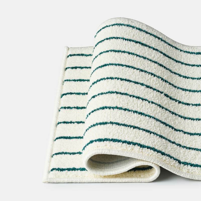 Thảm nh&agrave; tắm TACTFLOW &ndash; Sọc xanh l&aacute; đậm &ndash; TFH203DEEPGREENST, , large image number null