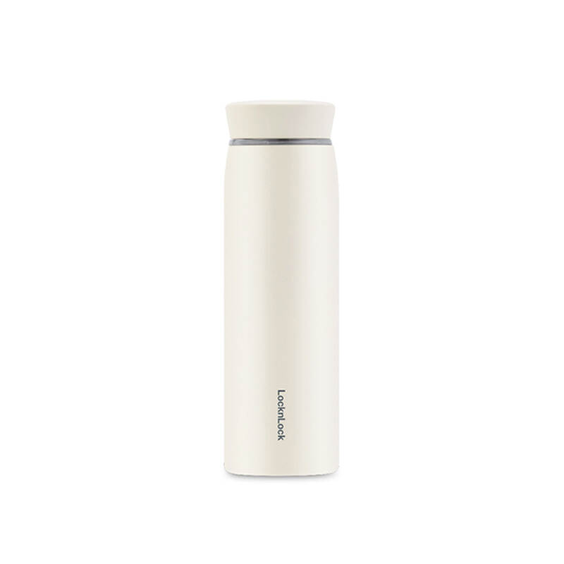 Bình Giữ Nhiệt LocknLock Feather Light Ring 460Ml - 4 Màu (Ngà, Mint, Hồng, Đen) - LHC4244 image number null