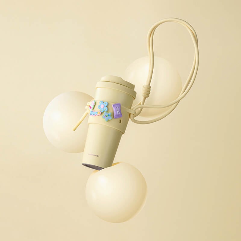 Combo Ly giữ nhiệt & Quai đeo silicone LocknLock Energetic 550ml - 2 Màu (Vàng, Hồng Nhạt) - LHC3249S01 image number null