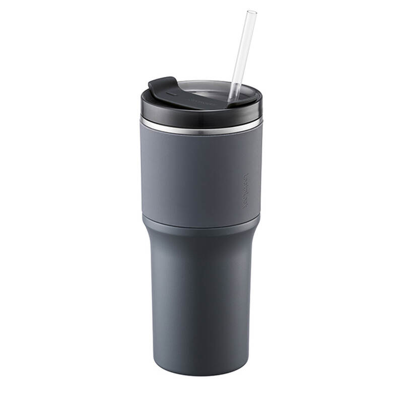 Bình Giữ Nhiệt Lock&Lock Metro Drive 650ml Kèm Ống Hút Và Cọ Rửa - 3 Màu (Xám, Xanh Mint, Trắng) - LHC4277 image number null