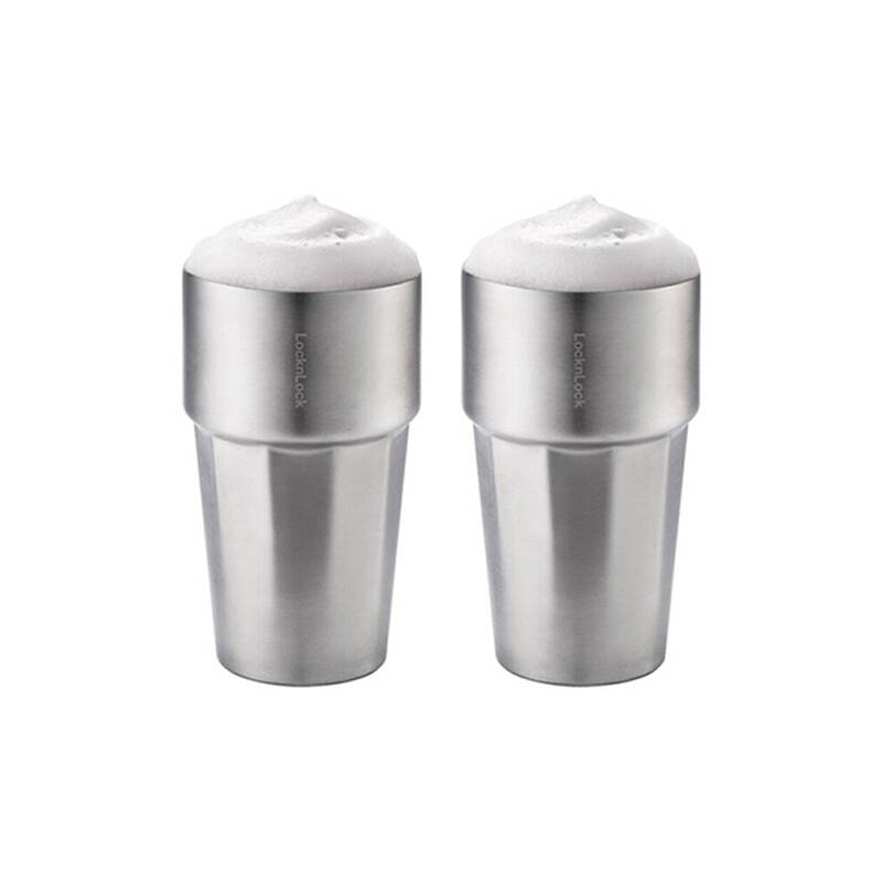 Combo 2 Ly Giữ Nhiệt LocknLock One Can Beer Tumbler 600ml LHC4275S01, , large image number null