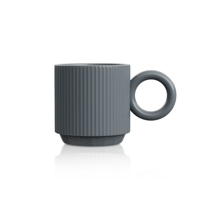 Ly Sứ LocknLock 390ml 3 màu (Hồng, Xám, Ngà) - TLL564 image number null