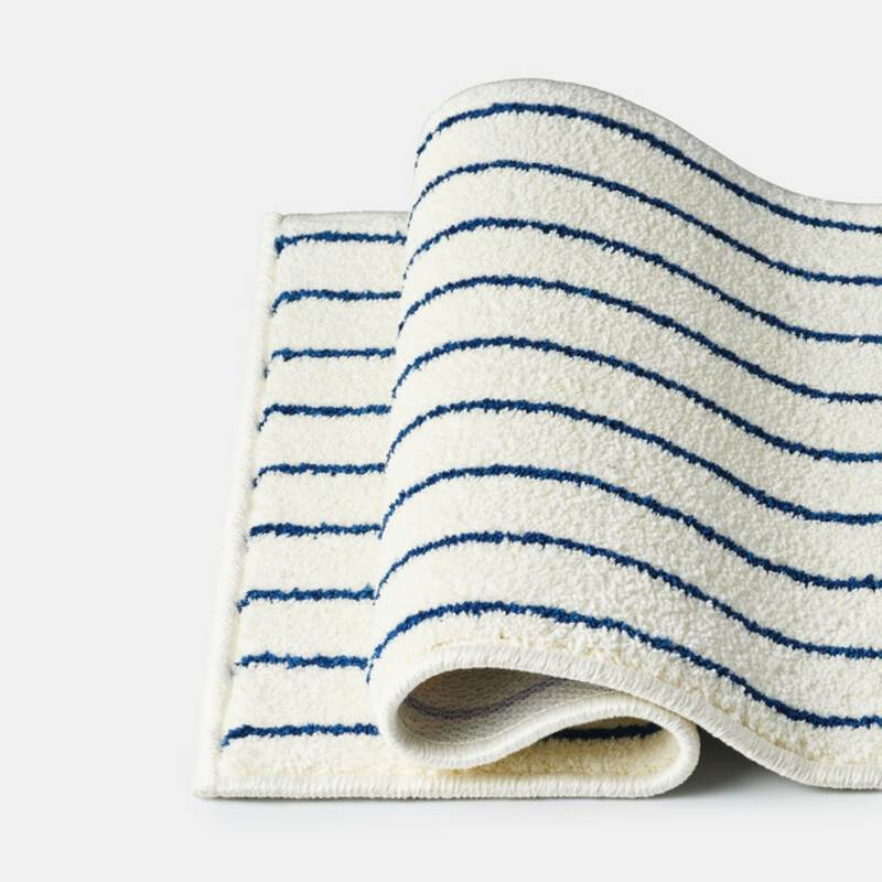 Thảm nh&agrave; tắm TACTFLOW &ndash; Sọc xanh navy &ndash; TFH207NAVYST, , large image number null