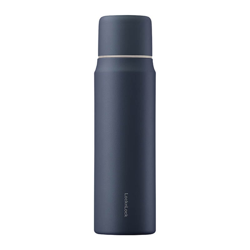 B&igrave;nh Giữ Nhiệt LocknLock Maman Cup Vacuum Bottle 505ml - 3 m&agrave;u (X&aacute;m, Xanh Navy, Hồng) - LHC1487 image number null