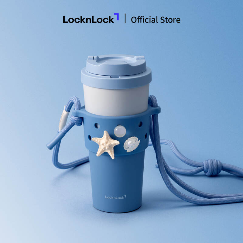 [Phi&ecirc;n bản giới hạn - Bộ sưu tập M&ugrave;a h&egrave; 2026] - B&igrave;nh nước v&agrave; phụ kiện LocknLock Coastal image number null