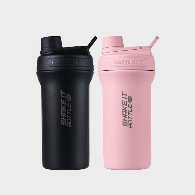 Bình giữ nhiệt LocknLock Shaker Tumbler 750ml 2 Màu (Hồng, Đen) - LHC4276 image number null