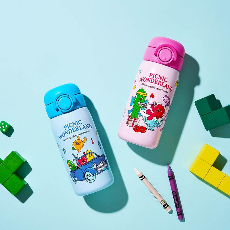 B&igrave;nh giữ nhiệt LocknLock Balloon Friends School Fit Tumbler dung t&iacute;ch 380ml - 2 M&agrave;u - LHC3384 image number null