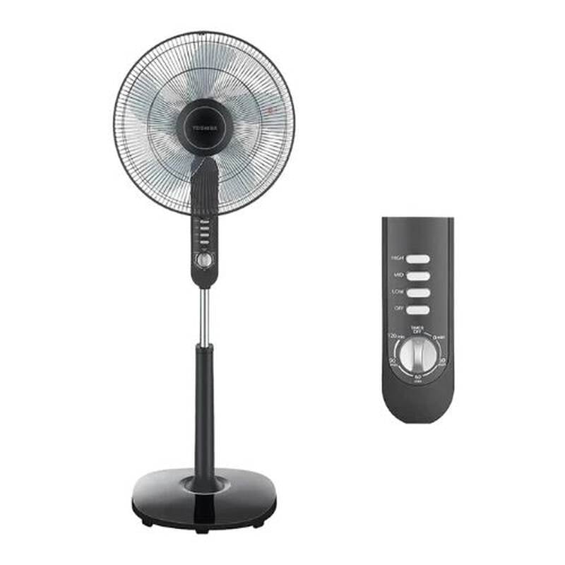 Quạt đứng Toshiba 5 c&aacute;nh m&agrave;u đen F-LSA10(K)VN, , large image number null