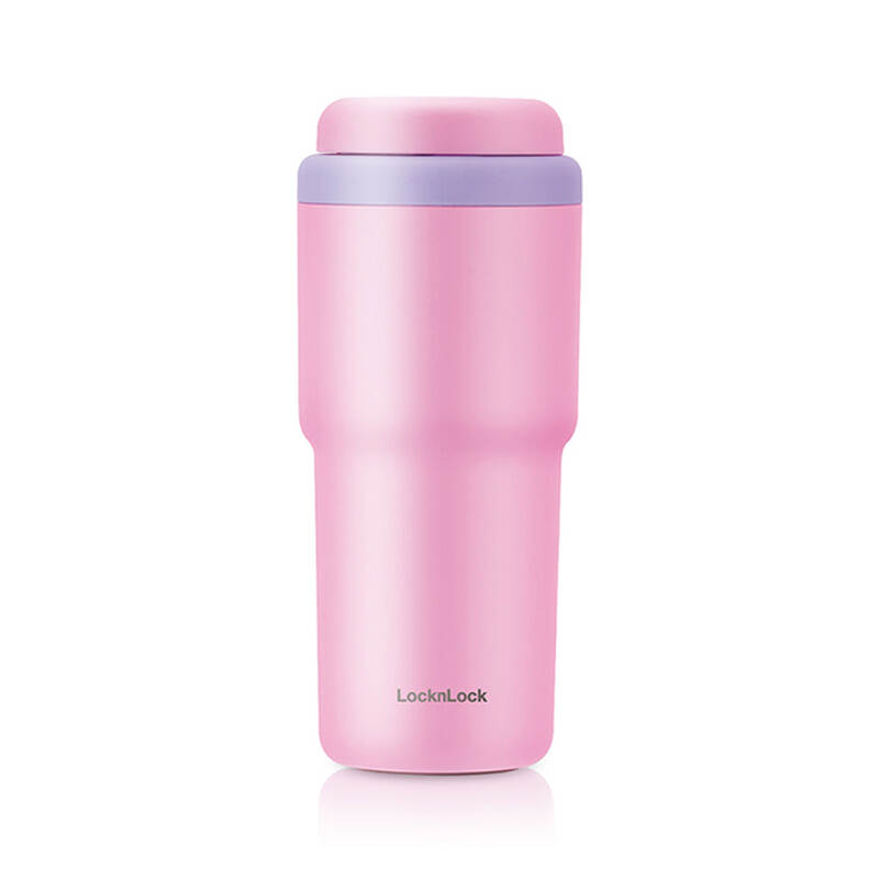 Bình Giữ Nhiệt LocknLock Daily Macaron Tumbler 480Ml - 6 Màu (Xanh, Tím, Hồng, Vàng, Ngà SH1, Ngà SH2) LHC3292 image number null