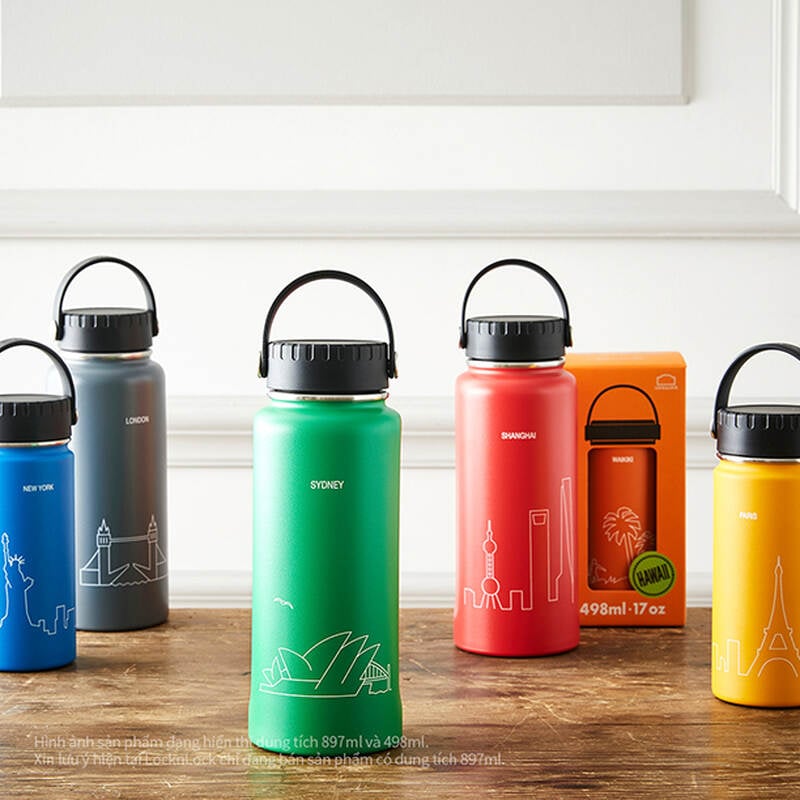 Bình Giữ Nhiệt LocknLock Bằng Thép Không Gỉ Riga Tumbler 897ml - LHC4160 image number null
