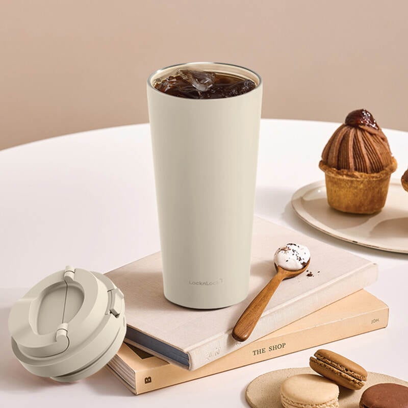Bình giữ nhiệt LocknLock Energetic Ceramic Tumbler 550ml - 2 Màu - LHC3414 image number null