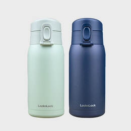 Bình giữ nhiệt LocknLock Lucky tumbler 360ml 2 Màu (Xanh Mint, Xanh Navy) - LHC3307