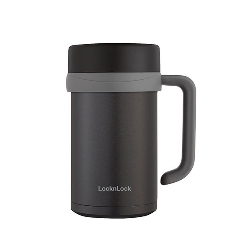 Bình Giữ Nhiệt LocknLock New Basic Table 500Ml - 2 Màu (Đen, Đỏ Hoa Hồng) - LHC4026 image number null