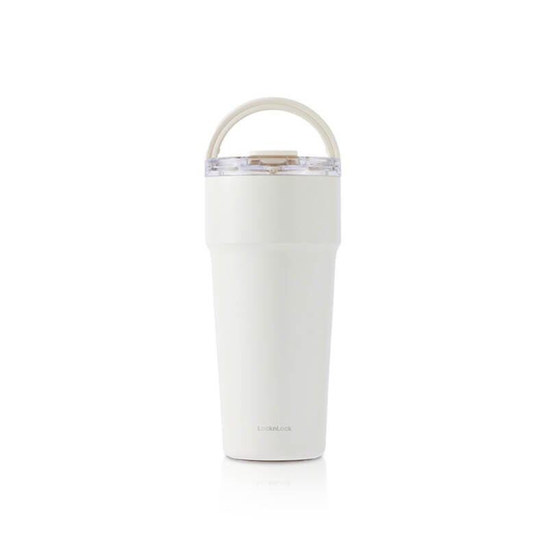 Ly Giữ Nhiệt LocknLock 900ml Thép Phủ Sứ, Có Ống Hút 3 màu - LHC4419 image number null