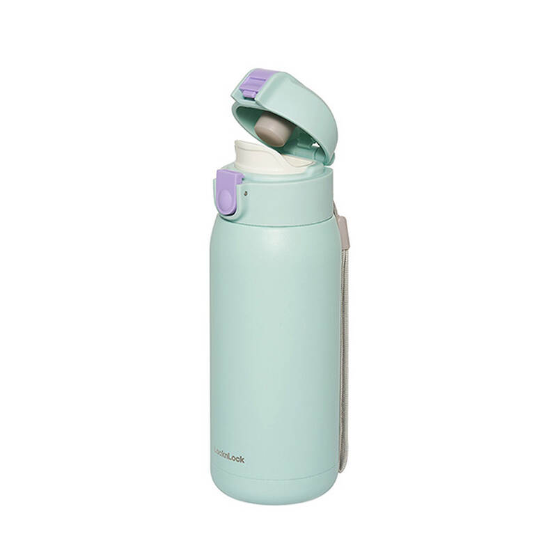 Bình giữ nhiệt LocknLock School fit cotton candy 370ml - 4 Màu (Màu xanh da trời, Màu xanh mint, Màu hồng, Màu tím) - LHC3233 image number null
