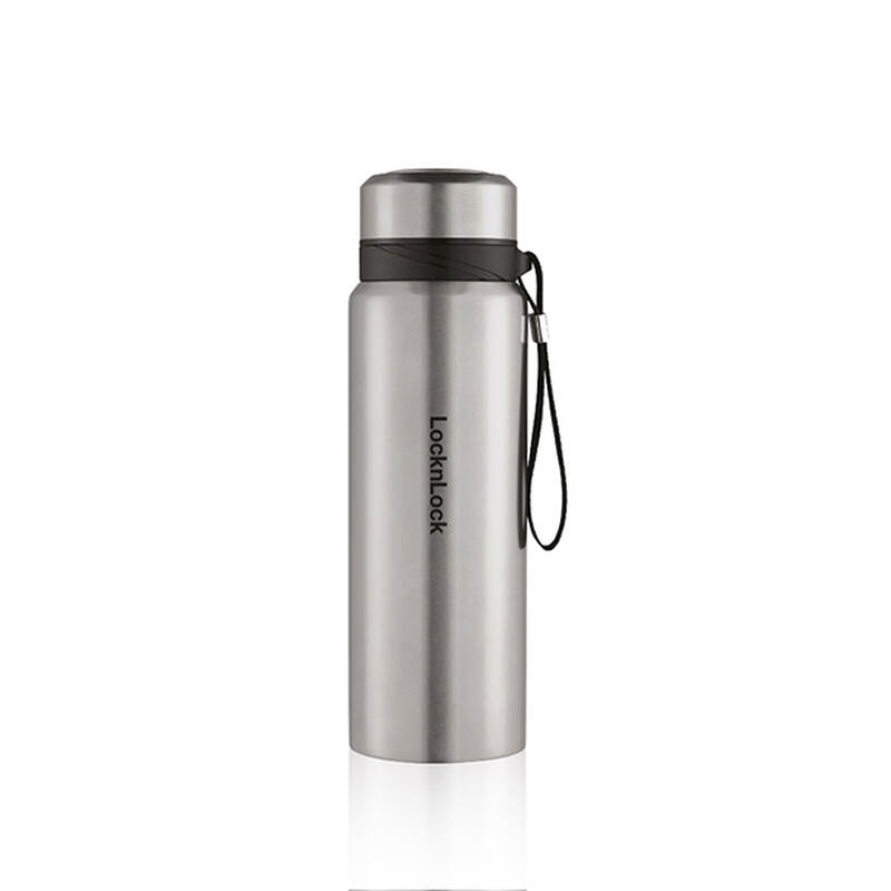 [&Aacute;p voucher 6%] B&igrave;nh Giữ Nhiệt LocknLock Vacuum Bottle 800ml Bằng Th&eacute;p Kh&ocirc;ng Gỉ - 3 M&agrave;u (Xanh Đậm, Bạc, Đen) - LHC6180 image number null