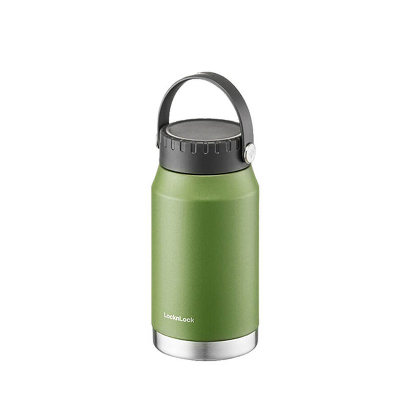 Bình giữ nhiệt LocknLock SLO Handle Tumbler 500ml - 2 Màu (Màu be, Màu xanh lá) - LHC4323 image number null