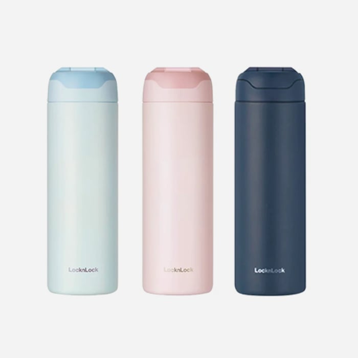 Bình giữ nhiệt LocknLock Dandy One Touch Tumbler 420ml - 3 Màu - LHC3281