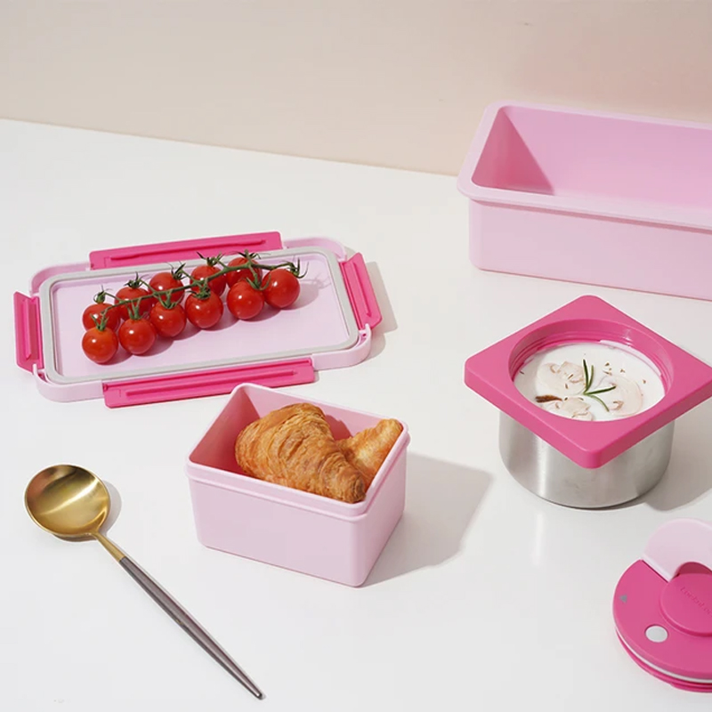 Hộp giữ nhiệt LocknLock Yummy Lunch Box 1450ml - 3 Màu (xanh, hồng ...
