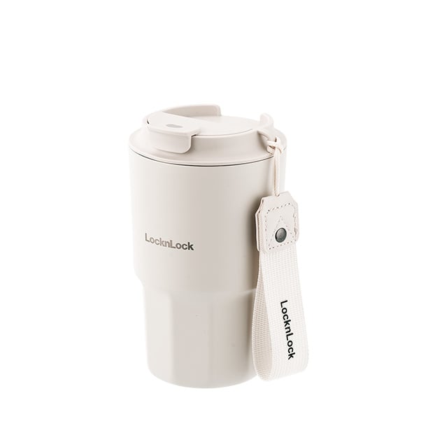 Bình giữ nhiệt LocknLock Vacuum coffee 450ml  - 2 Màu( Màu đỏ,Màu trắng) - LHC4340, , large image number 2