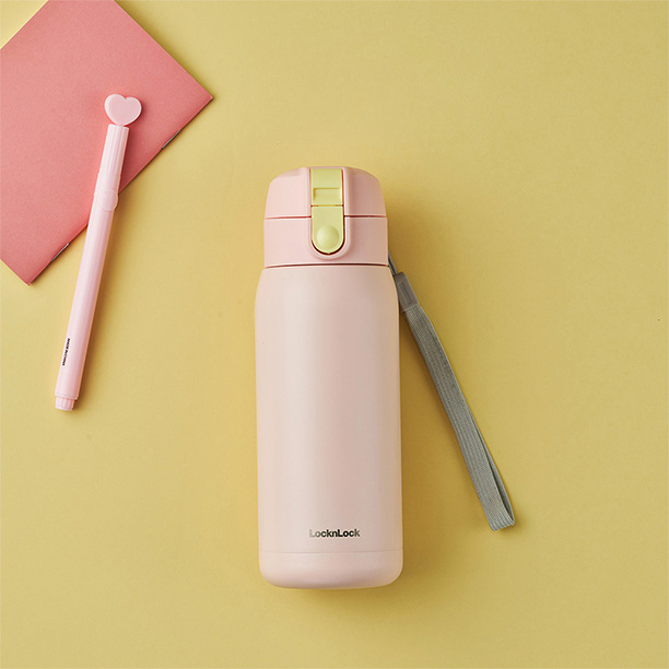 Bình giữ nhiệt LocknLock School fit cotton candy 370ml - 4 Màu (Màu xanh da trời, Màu xanh mint, Màu hồng, Màu tím) - LHC3233, , large image number 13