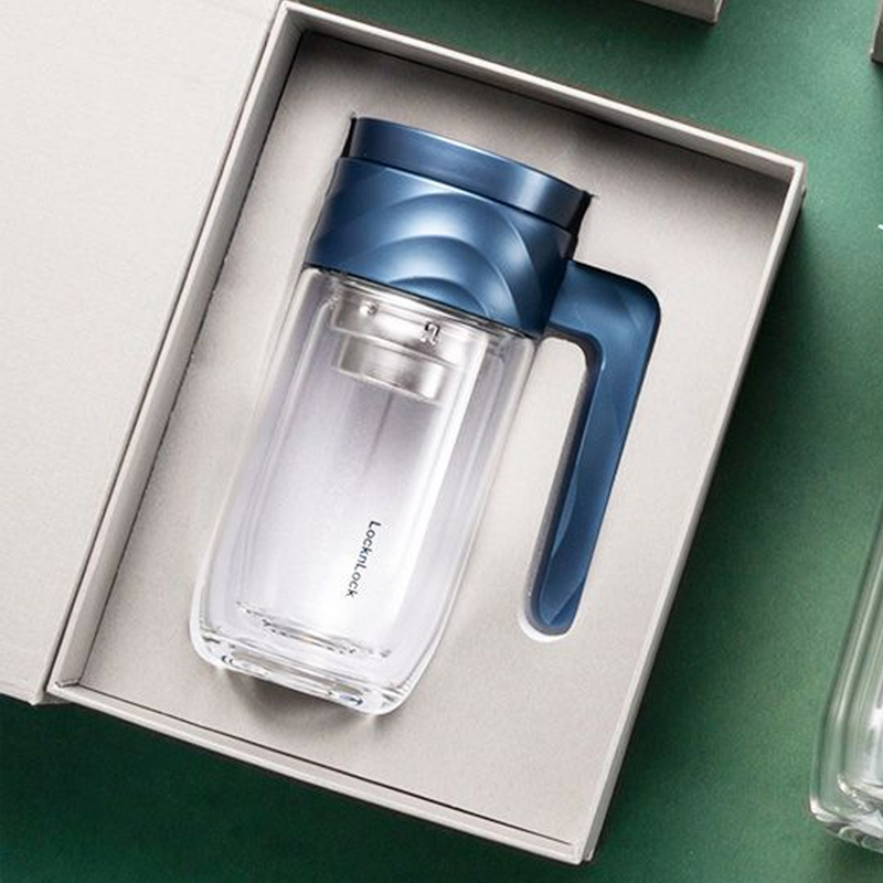 Bình đựng nước thủy tinh cao cấp LocknLock - 350ml - LLG925BLU, , large image number 3