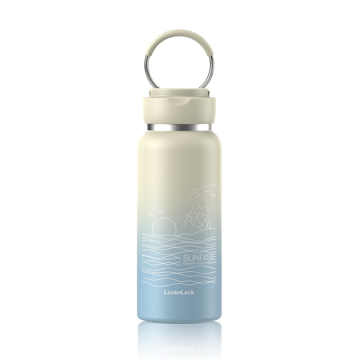 Bình giữ nhiệt LocknLock Sling Ring Nature Tumbler 650ml - 3 Màu (Sunrise, Sunset, Ocean)- LHC4321, , large image number 2