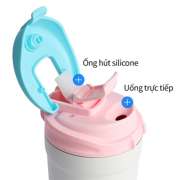 Bình Giữ Nhiệt LocknLock Dual Flip - 2 Dung Tích (320ml và 430ml) - LHC4290YRED, LHC4298MIT, , large image number 4