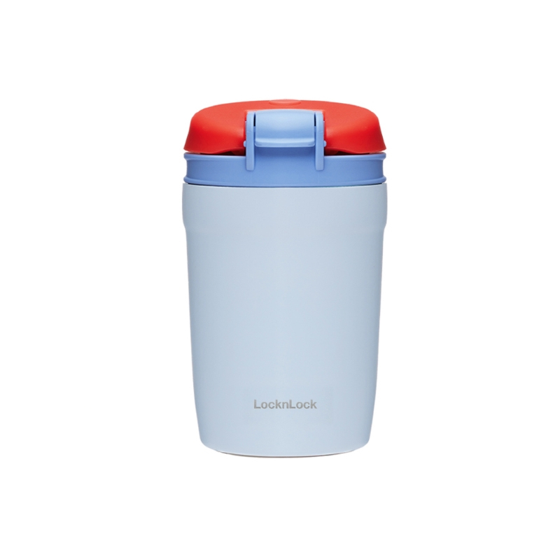 Bình giữ nhiệt LocknLock Dual One Touch Tumbler 320ml - 4 màu (Tím, Xanh Mint, Hồng, Vàng) - LHC3276, , large image number 3