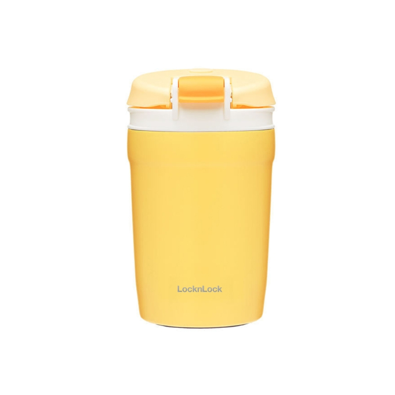 Bình giữ nhiệt LocknLock Dual One Touch Tumbler 320ml - 4 màu (Tím, Xanh Mint, Hồng, Vàng) - LHC3276, , large image number 6