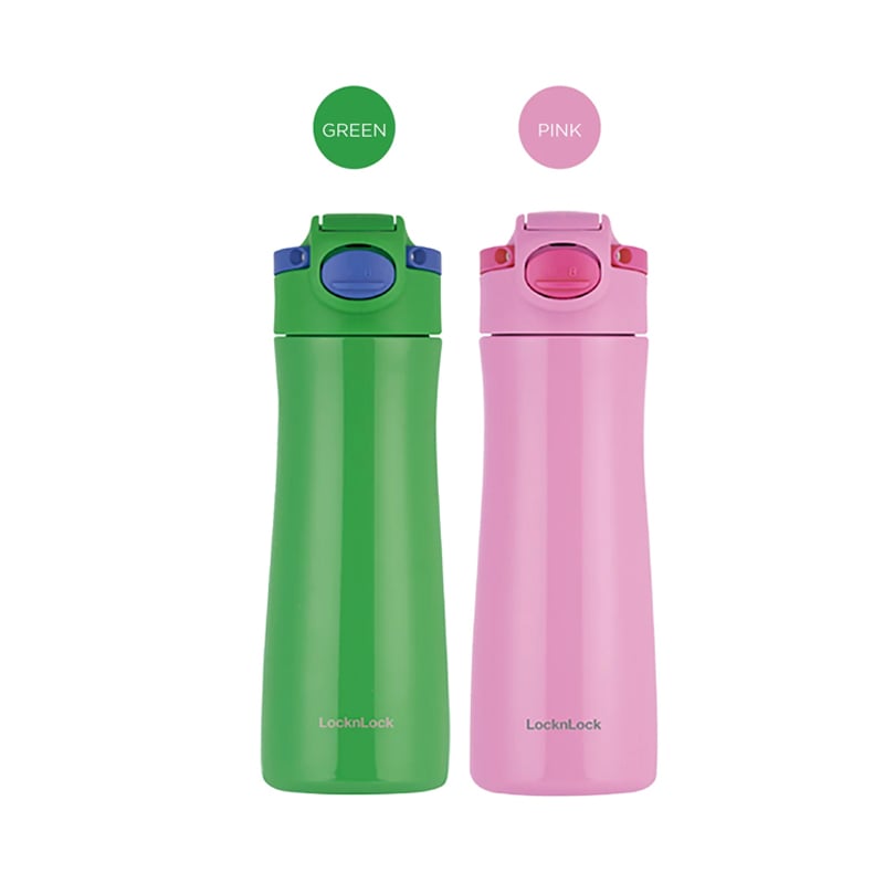 Bình giữ nhiệt trẻ em LocknLock FUFU KIDS TUMBLER 2 màu (Xanh lá, Hồng) - LHC3304, , large image number 1