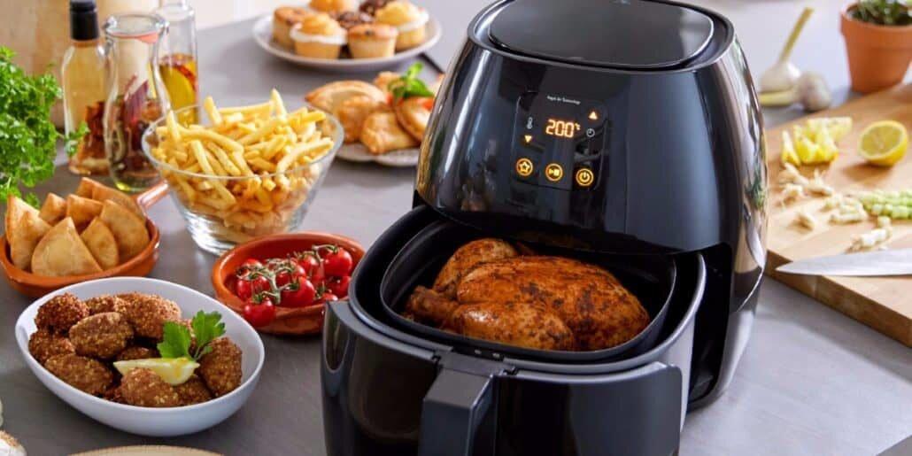 Nướng thịt bằng nồi chiên không dầu vừa nhanh lại tốt cho sức khỏe