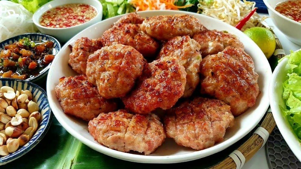 Thịt viên nướng nồi chiên không dầu mềm, ngon, hấp dẫn