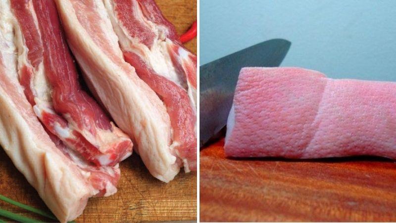 Thịt nướng nguyên miếng ngon nên chọn thịt ba chỉ